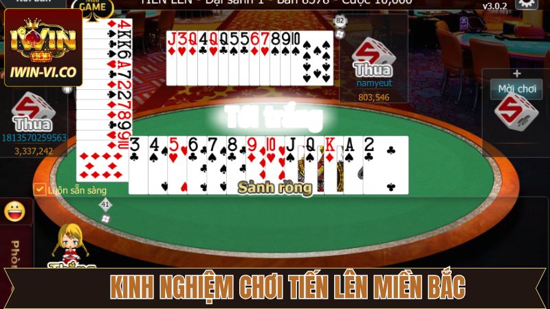 Tiến Lên Miền Bắc - Siêu Phẩm Giải Trí Hàng Đầu Tại Iwin 4 Những mẹo chơi hứa hẹn mang đến cơ hội thắng cho hội viên