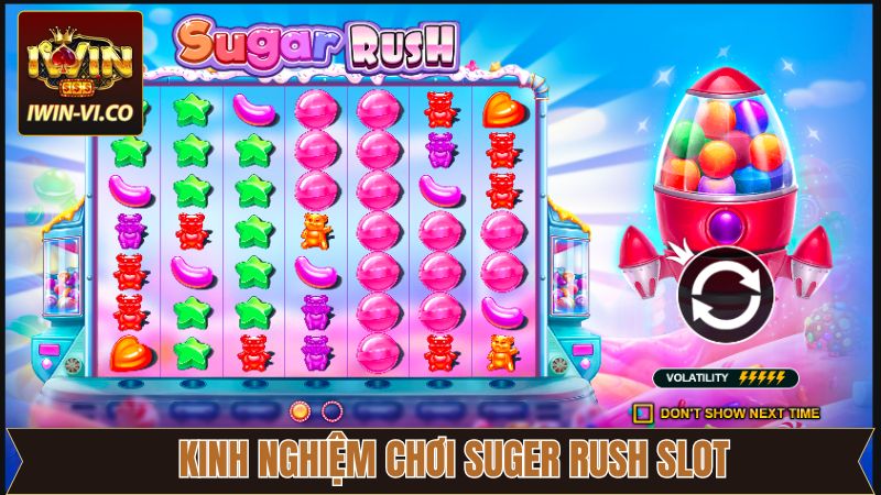 Sugar Rush Slot - Siêu Phẩm Nổ Hũ Hấp Dẫn Tại Iwin 4 Chọn mức cược phù hợp khi bắt đầu quay hũ