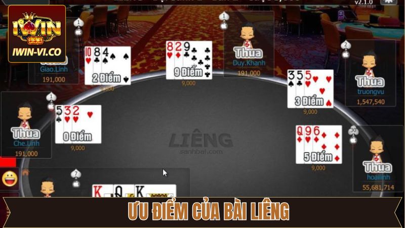 Iwin là một lựa chọn sáng suốt để chơi liêng